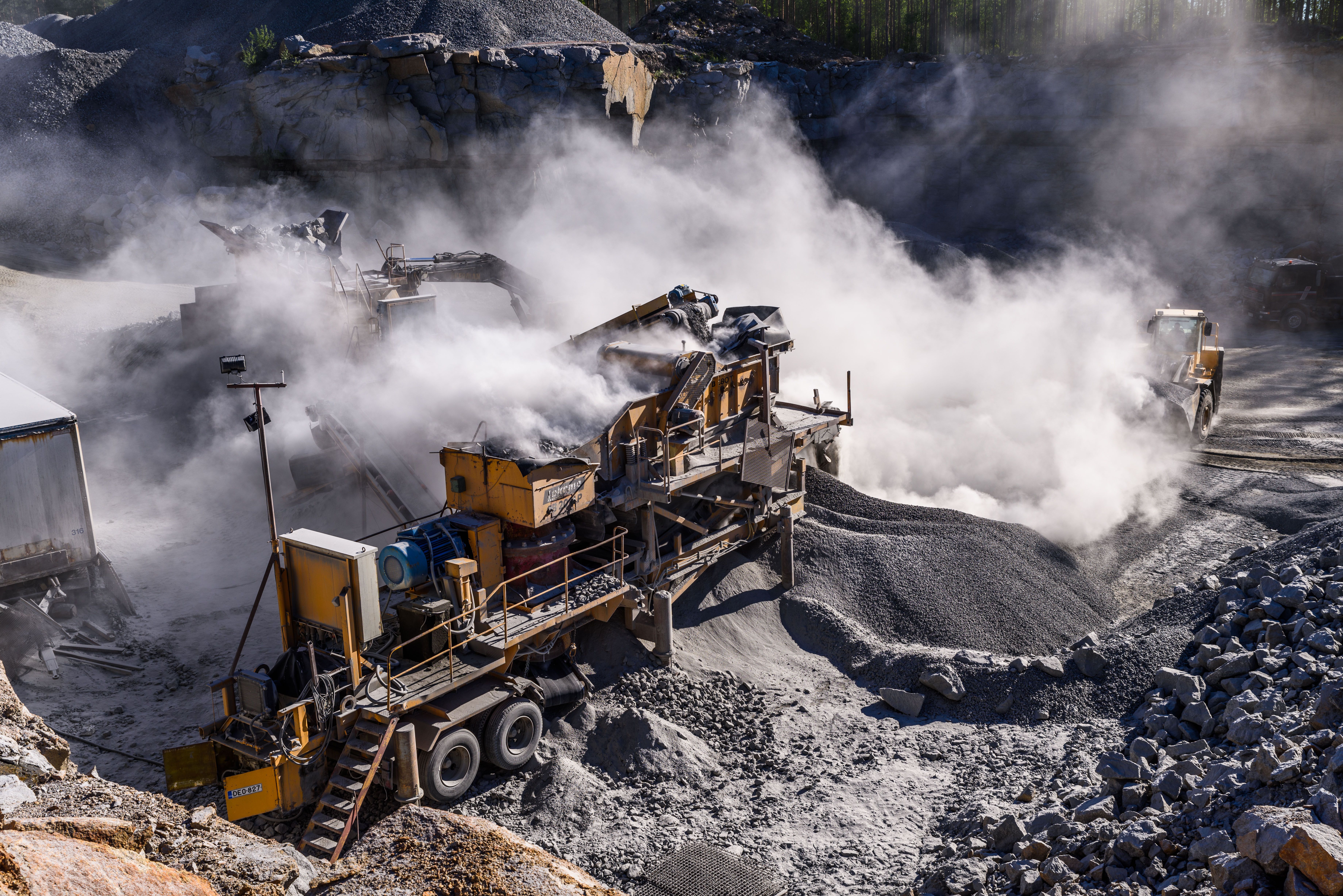 Crushing plant design project